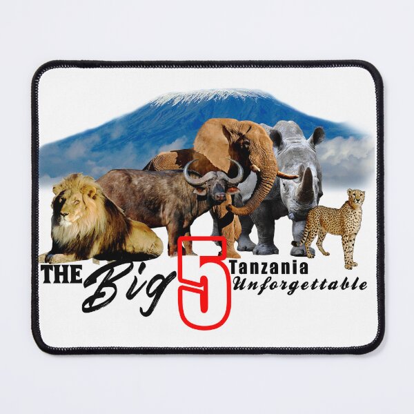 Item preview, The big 5 animals/Africa's big 5 designed and sold by maarifa.