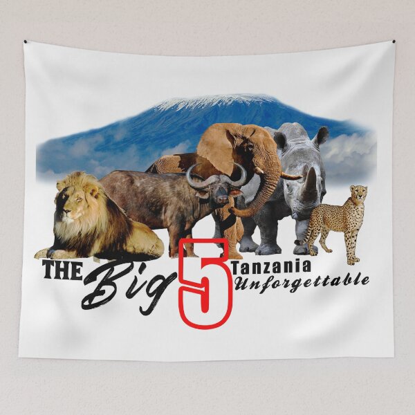Item preview, The big 5 animals/Africa's big 5 designed and sold by maarifa.