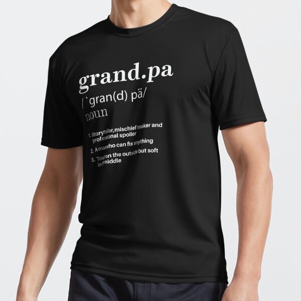 Grandpa Noun - unisex T-Shirt - Grandpa Shirt - Grandpa Gift Sport Grey / Small