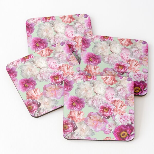 Item preview, Hot Pink Peony Floral designed and sold by Peggy Stanley.