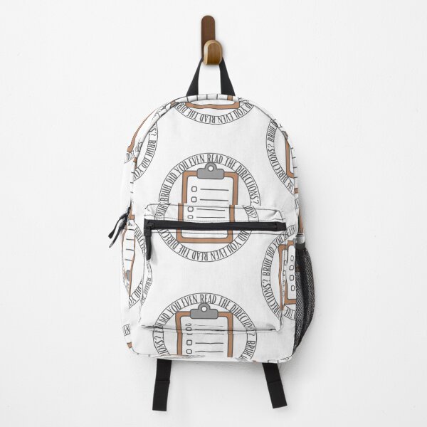 Item preview, Bruh Did You Even Read The Directions designed and sold by BookOfE.