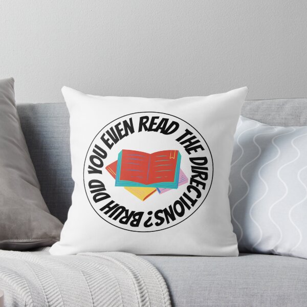 Item preview, Bruh Did You Even Read The Directions designed and sold by BookOfE.