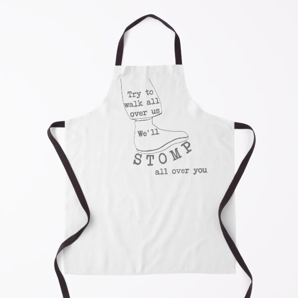 Item preview, Try to walk all over us designed and sold by Becky-Marie.