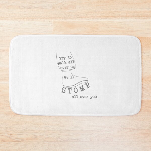 Item preview, Try to walk all over us  designed and sold by Becky-Marie.