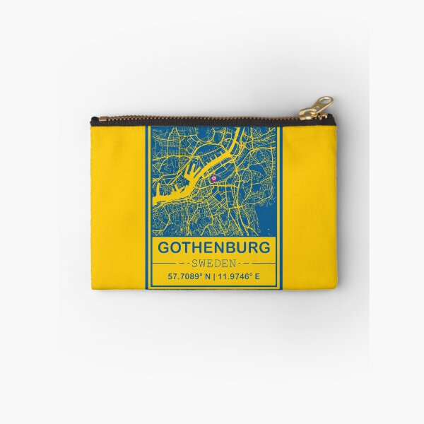 Item preview, Gothenburg City Map - Minimal Design designed and sold by Fusti.
