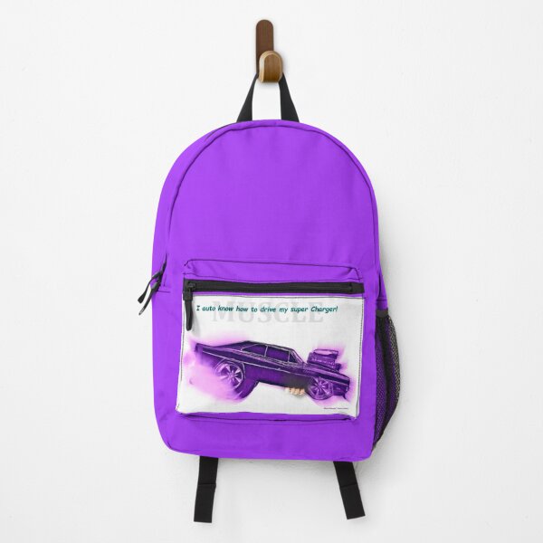 Item preview,  Muscle Cars   //  I auto know how to drive my super Charger! designed and sold by Imagin8er.