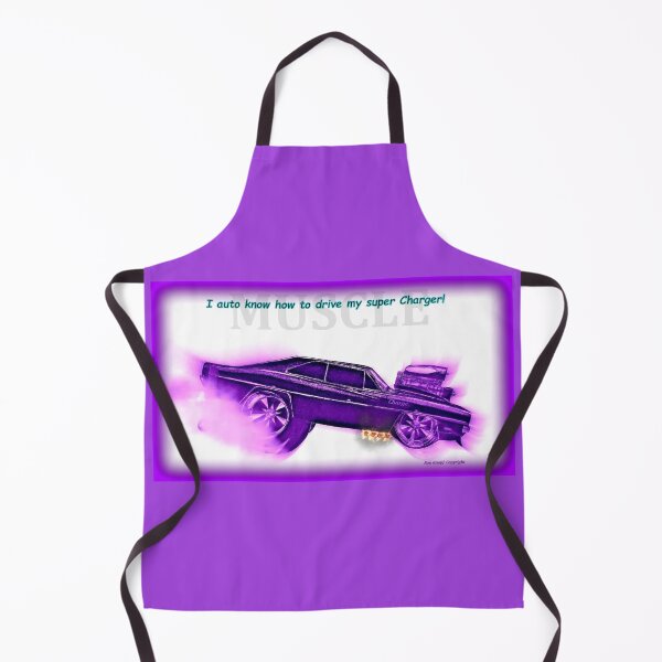 Item preview, Muscle Cars // I auto know how to drive my super Charger! designed and sold by Imagin8er.