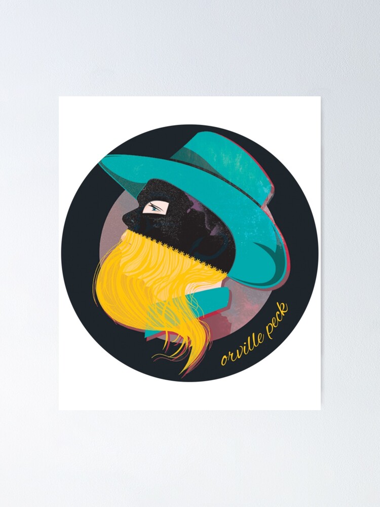 "Orville CowBoy Peck Face " Poster for Sale by BandTeesUK99 | Redbubble