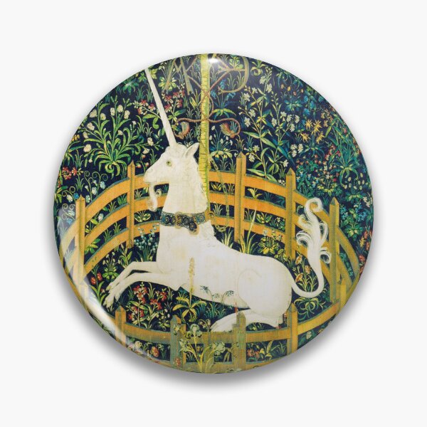 Item preview, The Unicorn Rests in a Garden from the Unicorn Tapestries designed and sold by TeeARTHY.