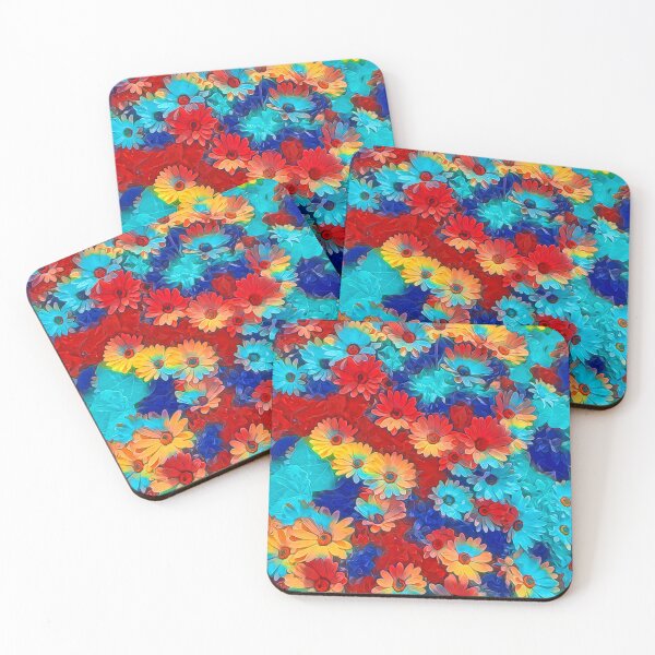 Item preview, Daisies flowers. Colorful field of daisies flowers. designed and sold by Rui Valverde.