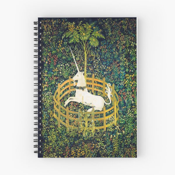 Item preview, The Unicorn Rests in a Garden from the Unicorn Tapestries designed and sold by TeeARTHY.