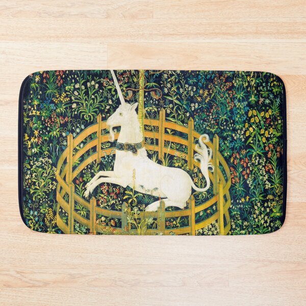 Item preview, The Unicorn Rests in a Garden from the Unicorn Tapestries designed and sold by TeeARTHY.