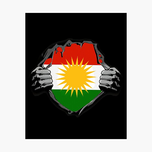 Item preview, Kurdistan Flag,Kurdistan in the heart designed and sold by KurdishShops.