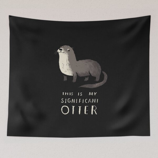 Item preview, significant otter designed and sold by werasderz.