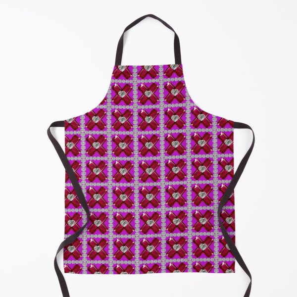 Item preview, Ruby Diamond Art, Red in Purple background designed and sold by DigitalGemArt.