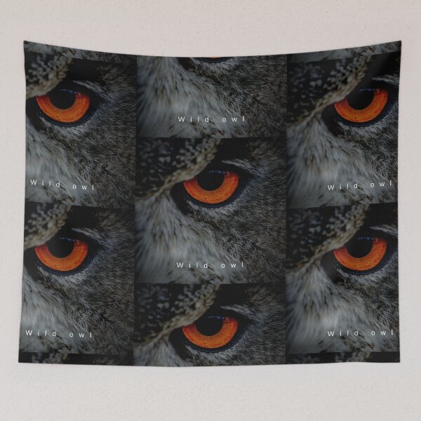 Item preview, I'm a wild wet owl eye designed and sold by Ramesh ⭐⭐⭐⭐⭐.
