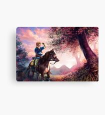 Link - Breath Of The Wild Canvas Print