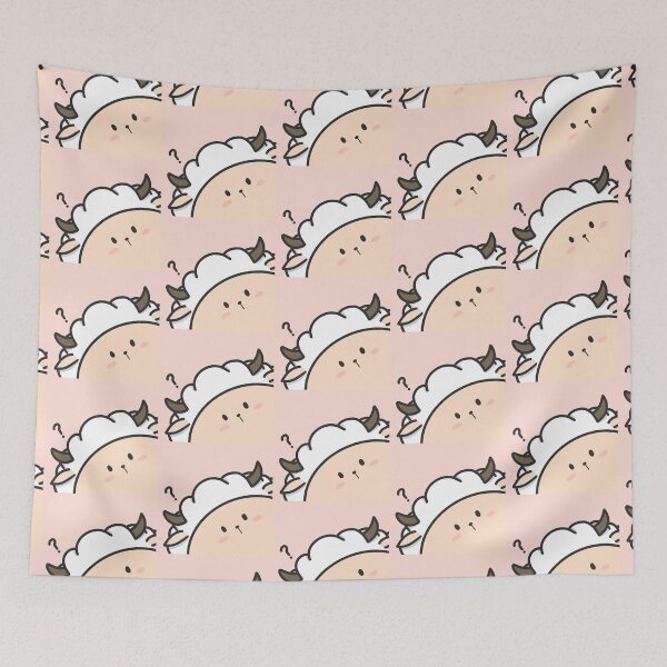 Item preview, Meh the Curious Sheep designed and sold by Kebi Studio.