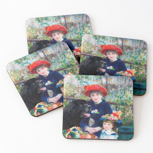 Item preview, Newfie in Two Sisters on the Terrace designed and sold by Christine Mullis.