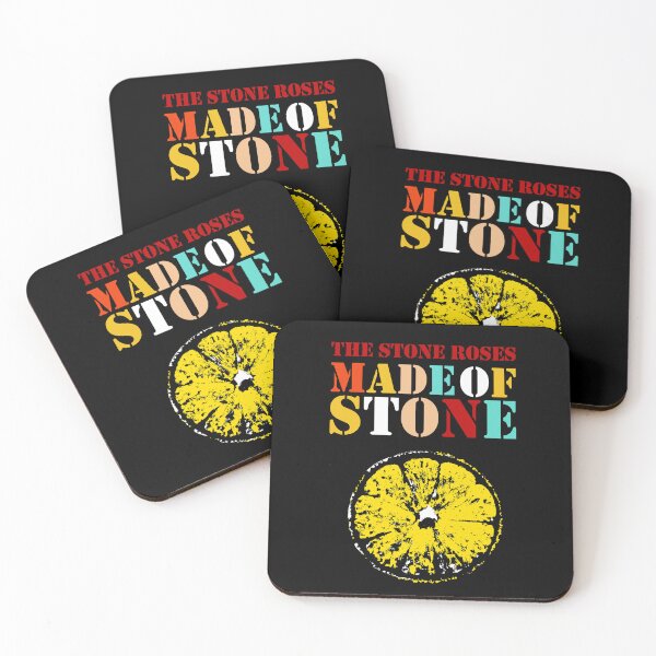 Item preview, The Stone Roses - Made Of Stone - Lemon Screen Print designed and sold by BananaDogg.