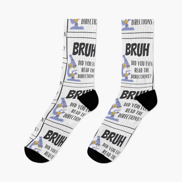 Item preview, Bruh Did You Even Read The Directions designed and sold by BookOfE.