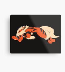 Cool Running Arcanine Metal Print