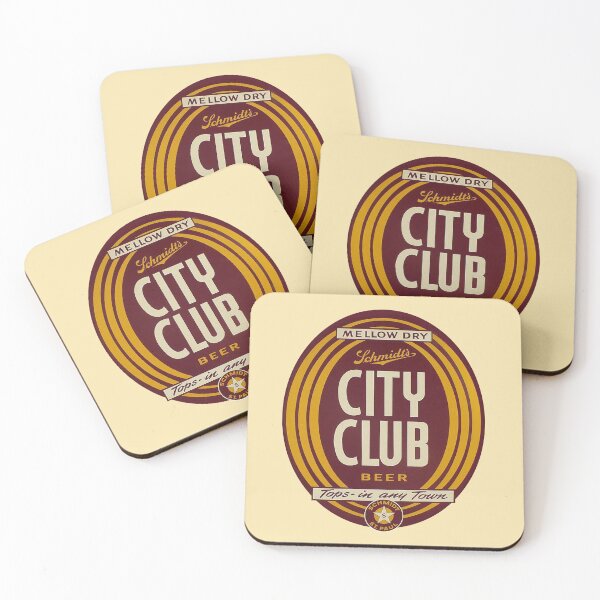 Item preview, Schmidt's City Club Beer Design designed and sold by pineapplepink.