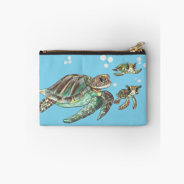 Item preview, Baby sea turtles out for a swim designed and sold by Melissa Norenberg.