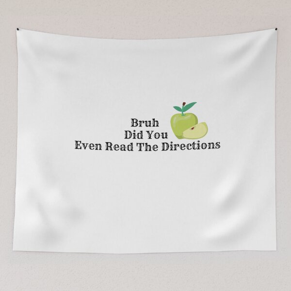 Item preview,  bruh did you even read the directions designed and sold by yassminishop.