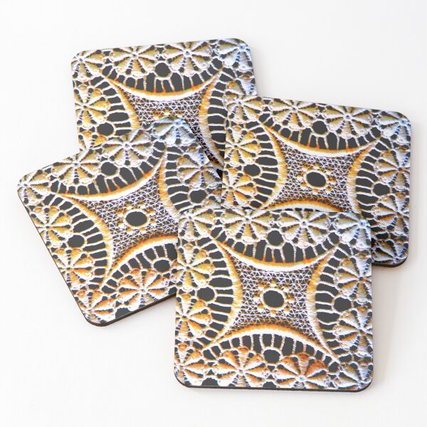 Item preview, Pointed lace corners bobbin-laced designed and sold by G-M-Designs.