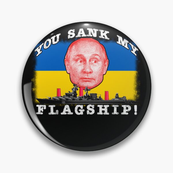 Item preview, Russian Flagship sank Putin Sad designed and sold by AllLeftSides42.