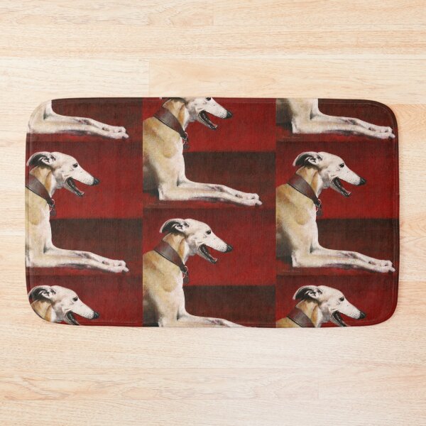 Item preview, Whippet On Red designed and sold by mictomart.
