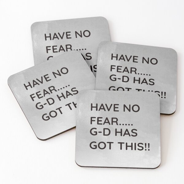 Item preview, HAVE NO FEAR....G-D HAS GOT THIS!! designed and sold by BubbiesGifts.
