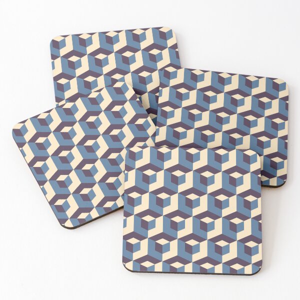 Item preview, Cube pattern designed and sold by Teacupa.