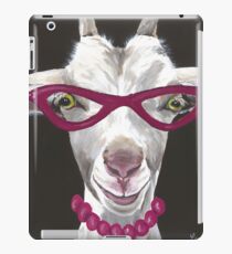 Lustige Ziegenkunst, Ziege in der Glaskunst iPad-Hülle & Klebefolie
