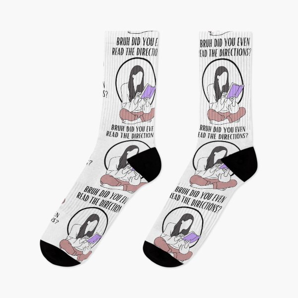 Item preview, Bruh Did You Even Read The Directions designed and sold by BookOfE.
