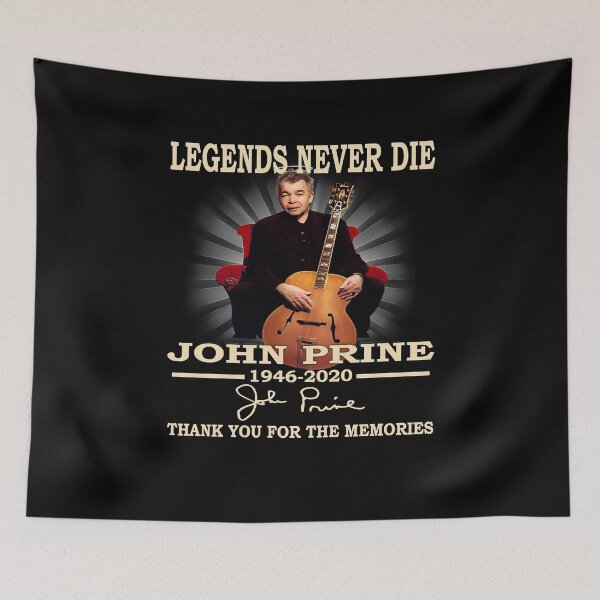 Item preview, Interest Delicate Music Seniority Exciting Legends Never Die John Prine 1946 2020 Thank You Cool Gif designed and sold by GraceCoreyMulla.