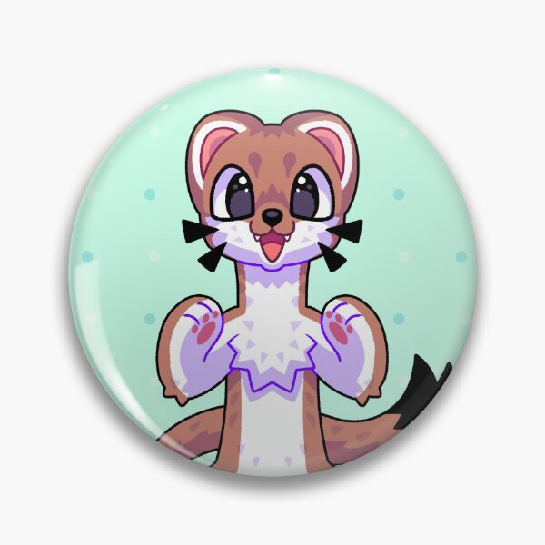 Item preview, Bouncy Stoat designed and sold by ErmineEclair.