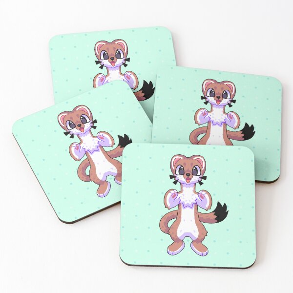 Item preview, Bouncy Stoat designed and sold by ErmineEclair.