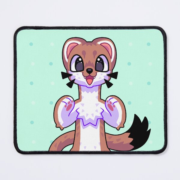 Item preview, Bouncy Stoat designed and sold by ErmineEclair.
