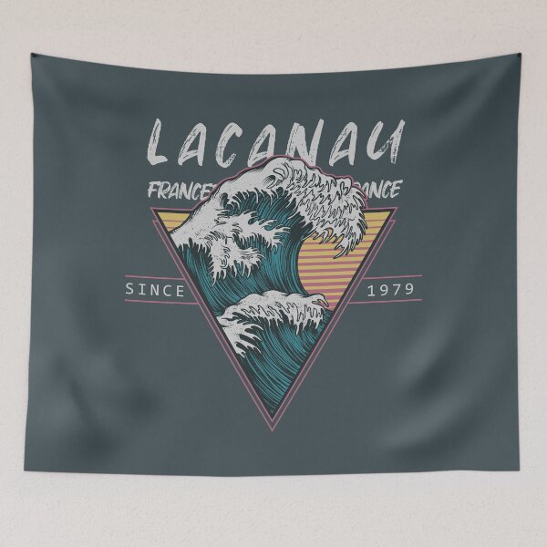 Item preview, Lacanau France Great Wave Surfing designed and sold by KrisSidDesigns.