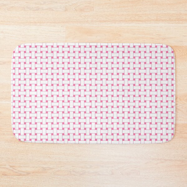 Item preview, Pink Basketweave Pattern designed and sold by patterniastudio.