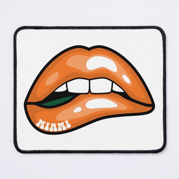 Item preview, University of Miami Lips designed and sold by kkosmicki.