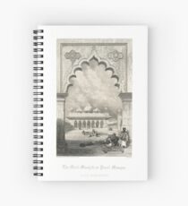 Moti Masjid The Pearl Mosque Agra, India Spiral Notebook