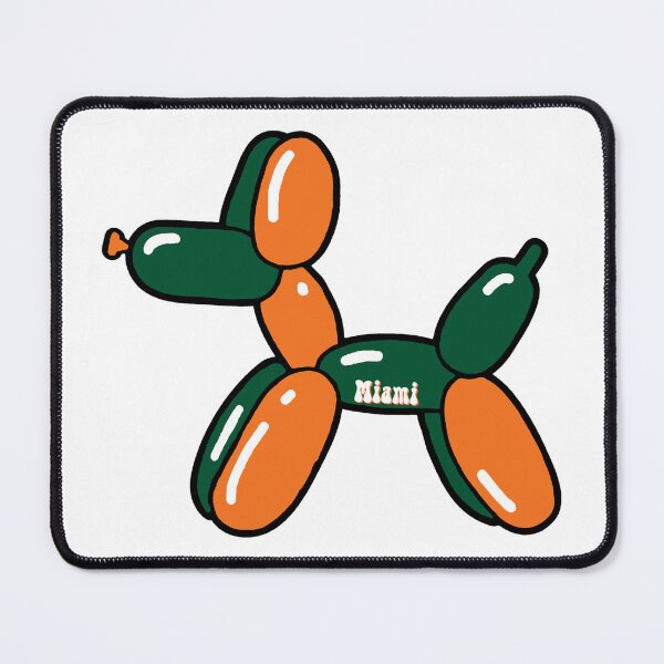 Item preview, University of Miami Balloon Animal designed and sold by kkosmicki.