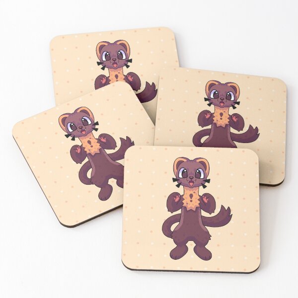 Item preview, Bouncy Pine Marten designed and sold by ErmineEclair.