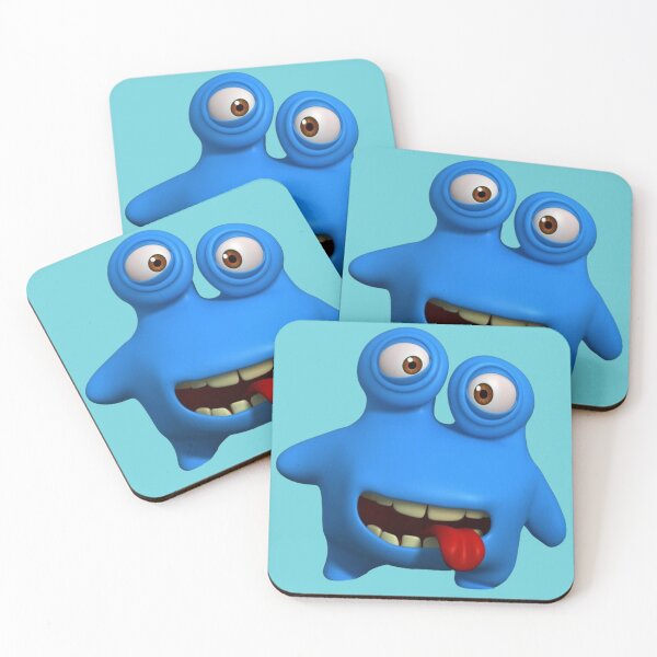 Item preview, Funny cute monster 3D designed and sold by KROKOTON.