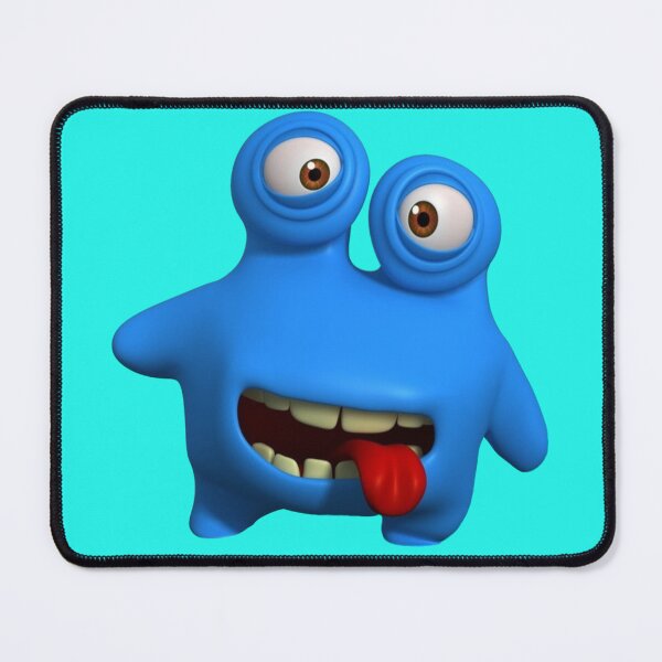 Item preview, Funny cute monster 3D designed and sold by KROKOTON.