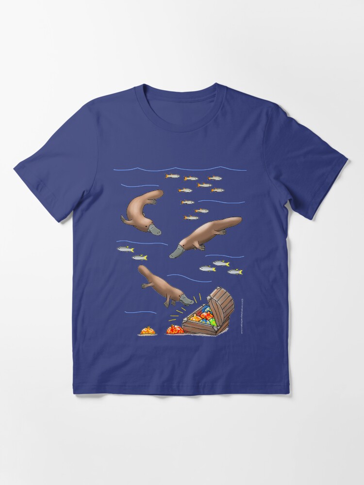 Alternate view of Platypus and Christmas Treasure Essential T-Shirt
