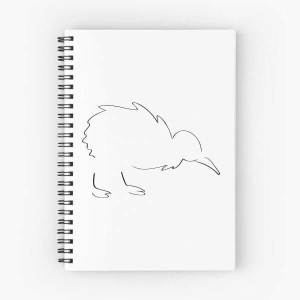 Item preview, Kiwi Line Art - Minimalist designed and sold by Lineart-Arts.